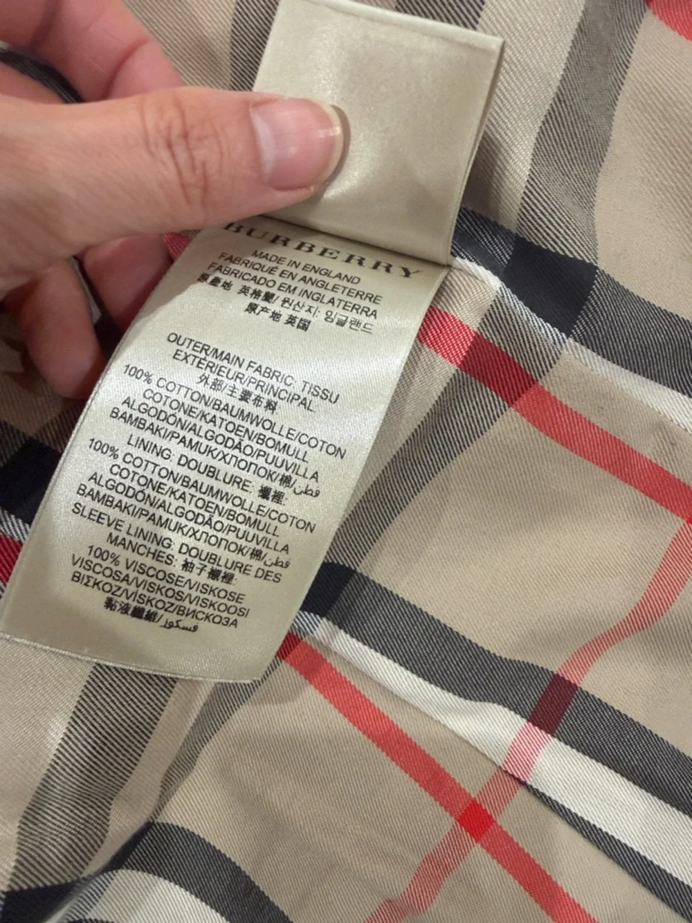 Burberry sandringham trench coat - Picture 10 of 13